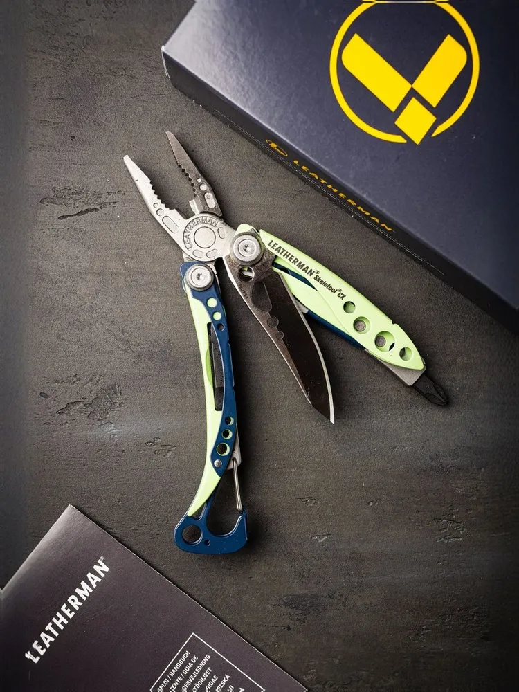 Мультитул Leatherman Skeletool CX Verdant 833123, 7 инструментов, вариант