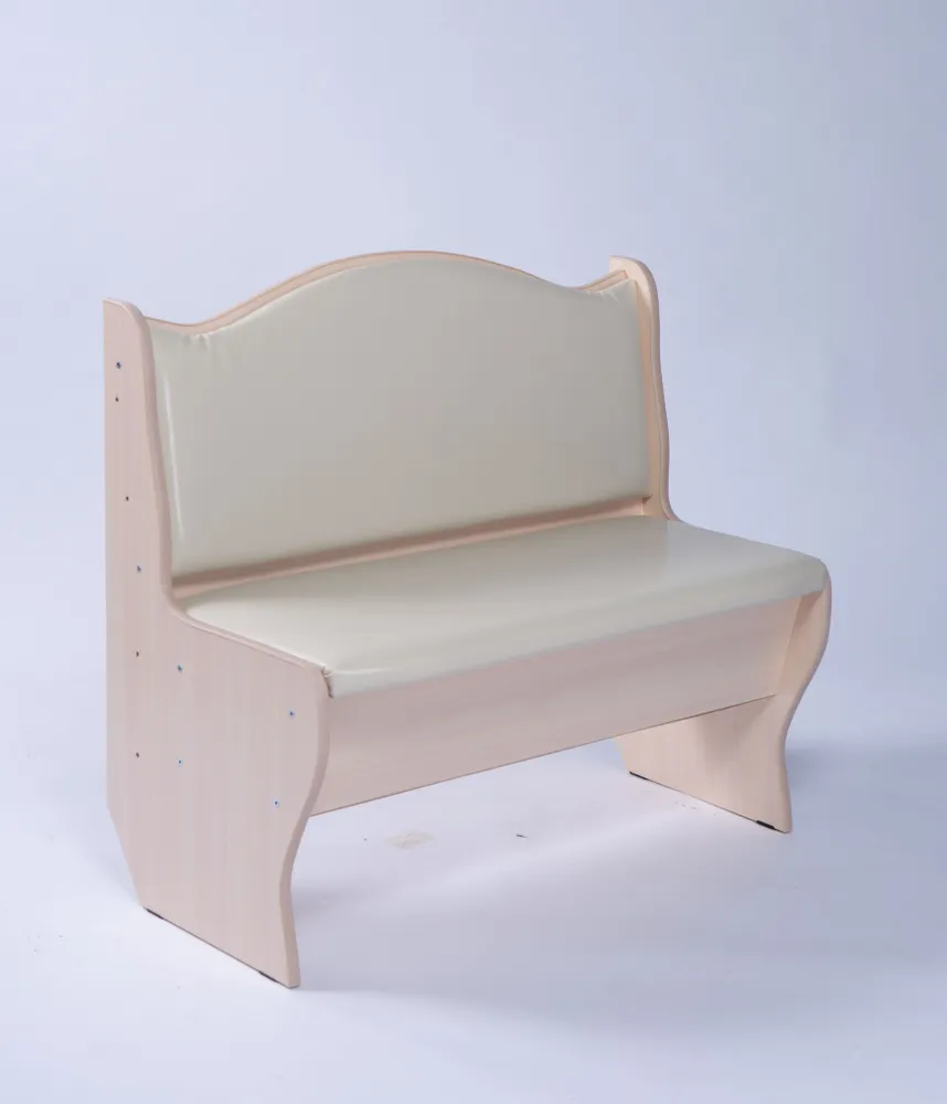 Мир Мебели Кухонный уголок,93x51x85 см, светло-бежевый, 93x51x85 см