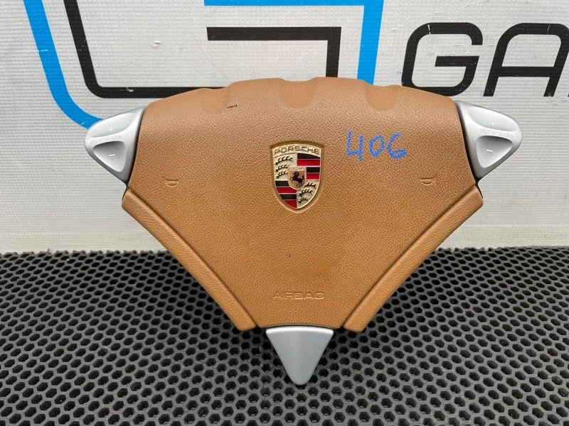 Подушка безопасности в руль Porsche Cayenne 2006 955 M02.2Y 3.2 б/у, вариант