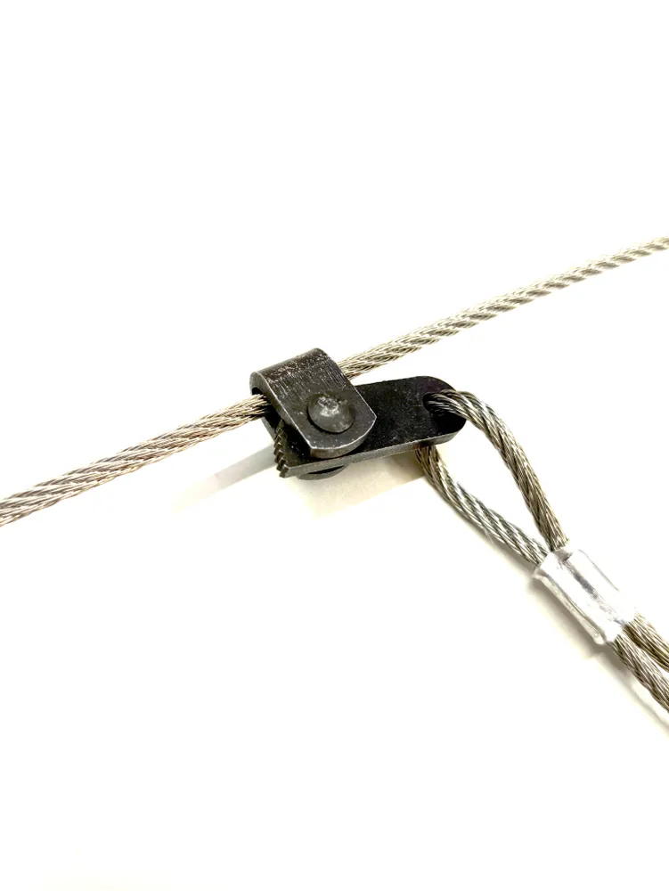 Петля на волка с замком Camlock 3мм нерж. (7*7) 3 штуки, 7x7, фото 4