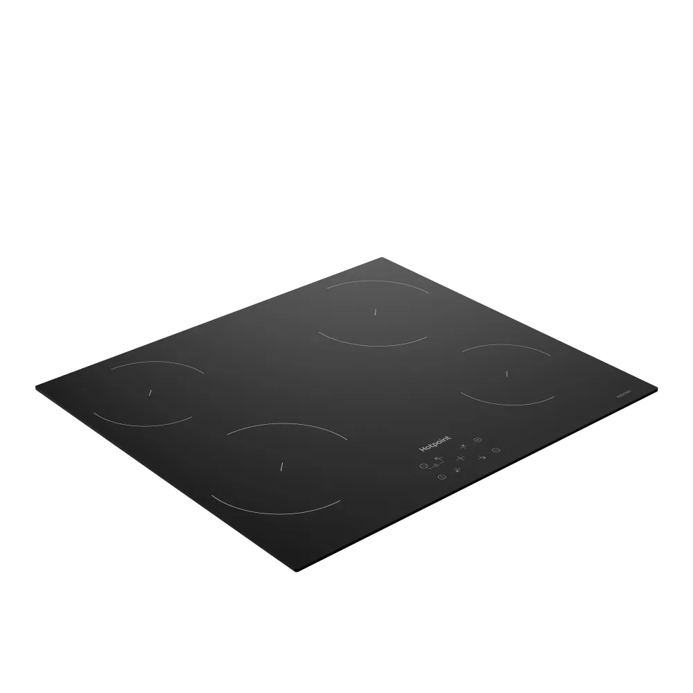 Варочная панель Hotpoint HQ 1760S NE индукционная, 60 см, 4 конфорки, 5600 Вт, сенсорное управление, таймер, автоотключение, индикация остаточного тепла, черный, 5600 Вт, фото 3