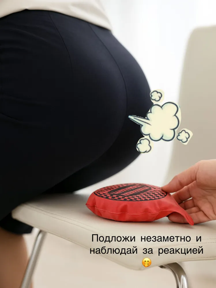 Подушка Пердушка. Прикол, розыгрыш., вариант, фото 2