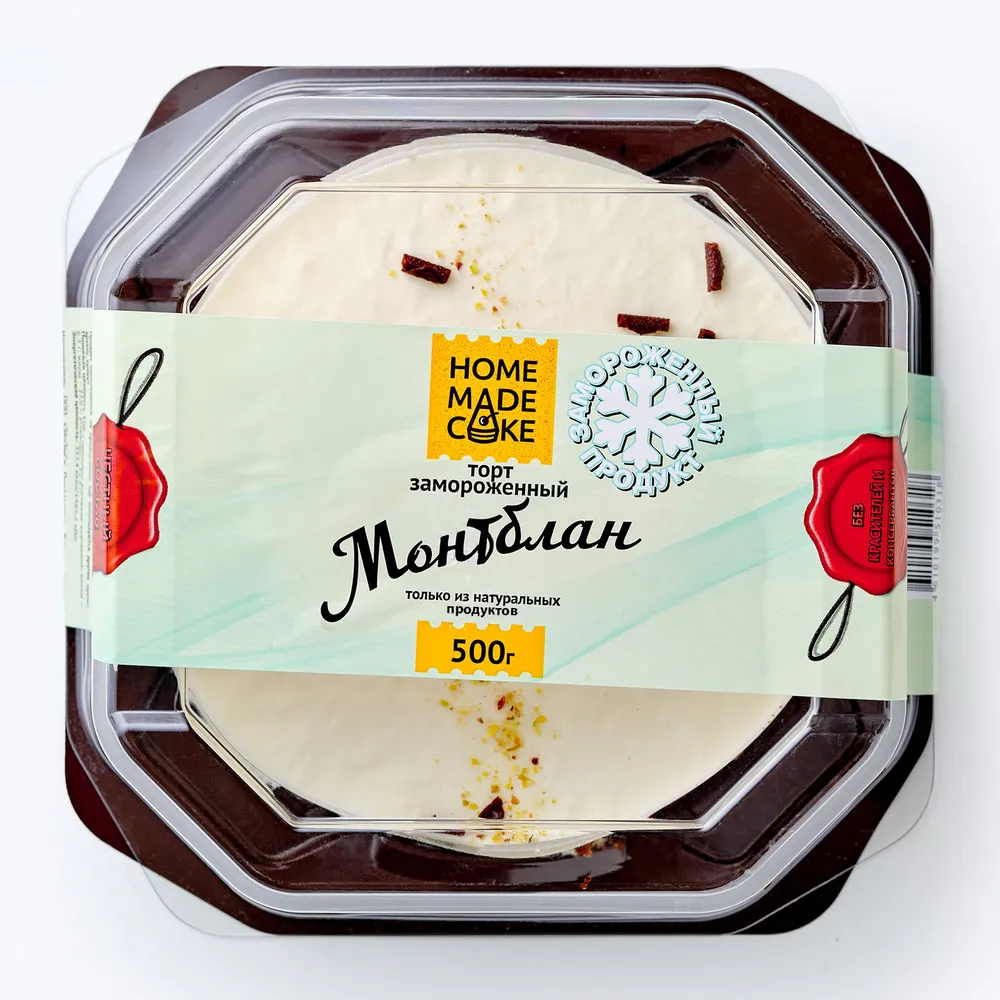 Торт Монтблан 500 г, Home made cake, замороженный, 500 г
