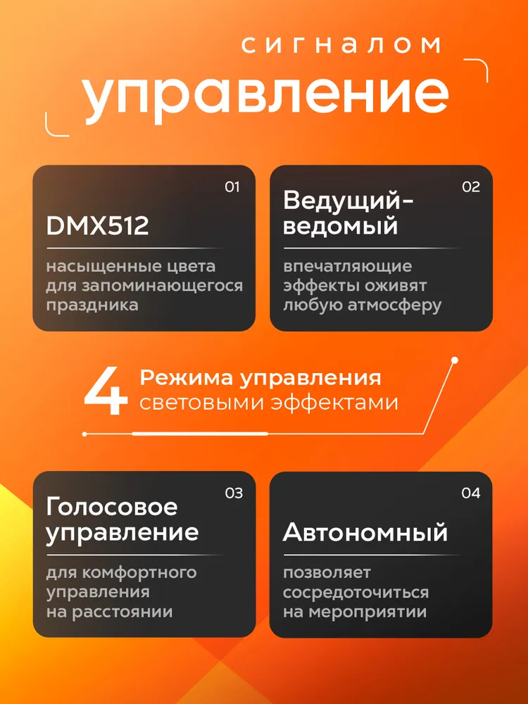 Светомузыка для дискотеки, вариант, фото 4