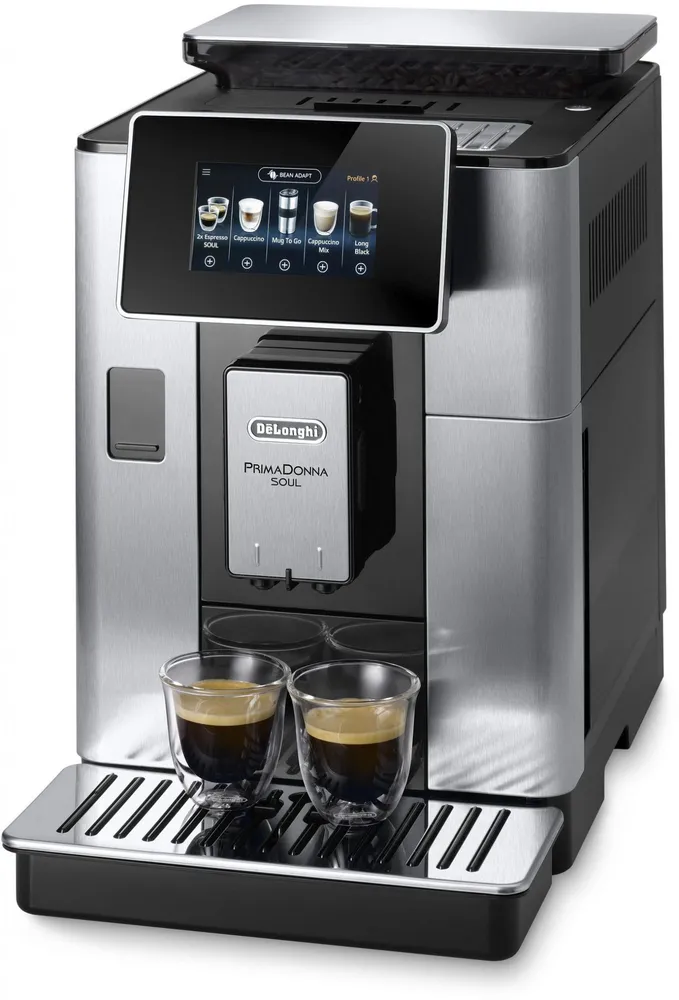 Кофемашина Delonghi ECAM610.75.MB 1450Вт черный/серебристый, 1450 Вт, фото 3
