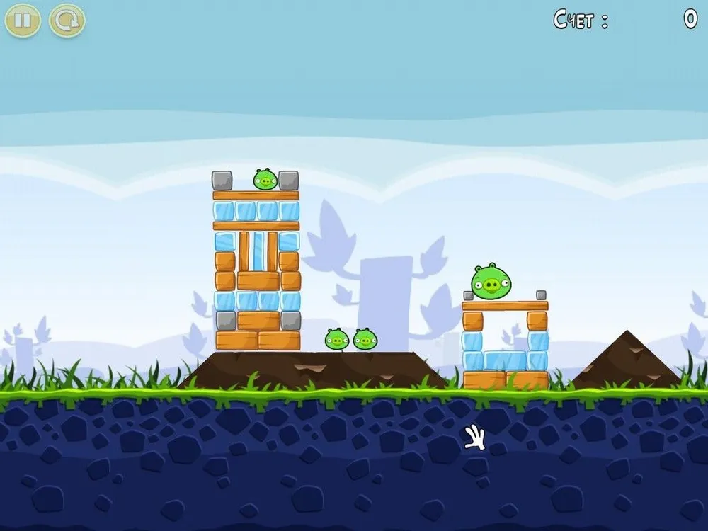 Angry Birds, Аркадная головоломка, Rovio Mobile, PC DVD, Финляндия 2009, вариант, фото 6