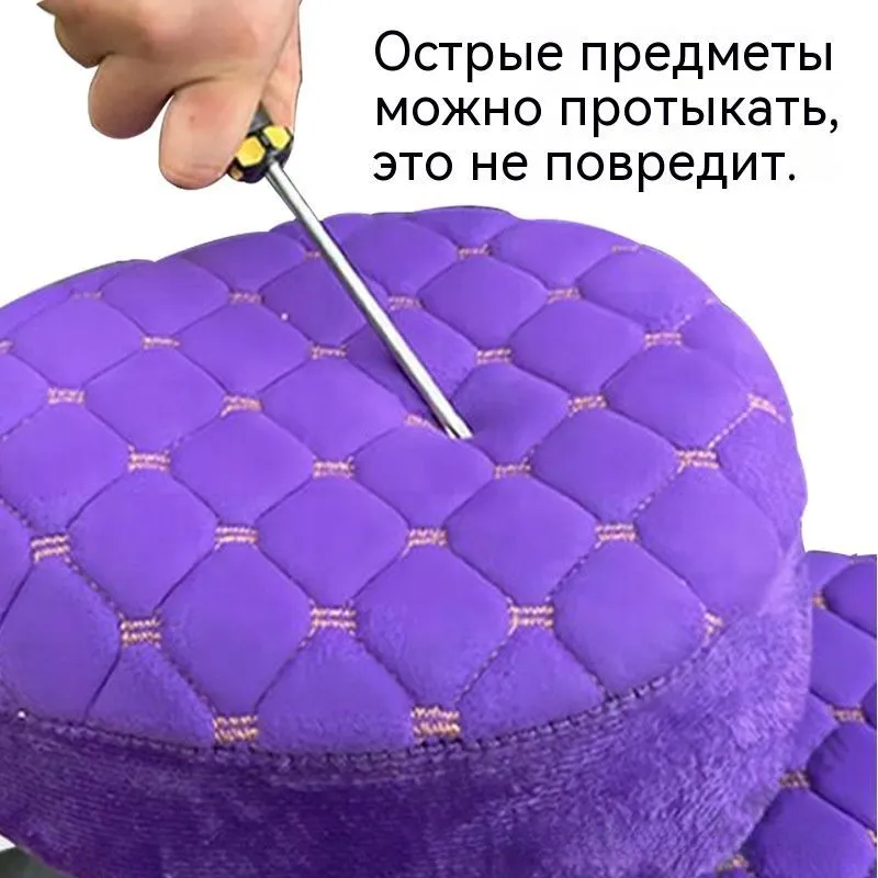 Чехол на сиденье электромобиля зимний утолщенный больших размеров*1, вариант, фото 4