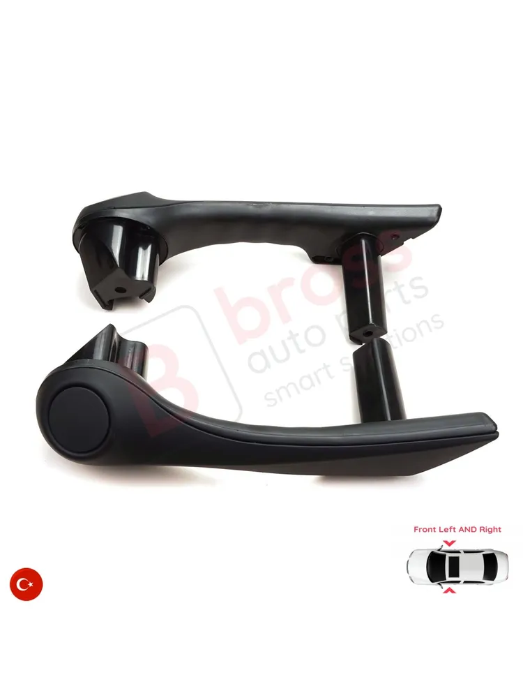 Bross Auto Parts Ручка в салон автомобиля арт. BDP794 Ручка для удерживания передней внутренней двери, черная, левая и правая, для Рено Меган МК2 2002-09 7701475315 7701475316, черный, фото 5