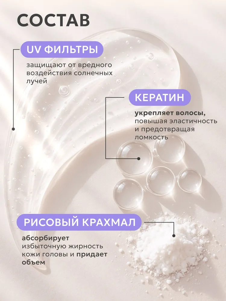 Сухой шампунь для волос женский LAGRASE для объема 200 мл, 200 мл, фото 5