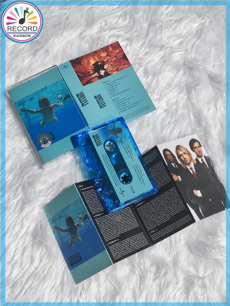 Nirvana Nevermind кассета, вариант, фото 3