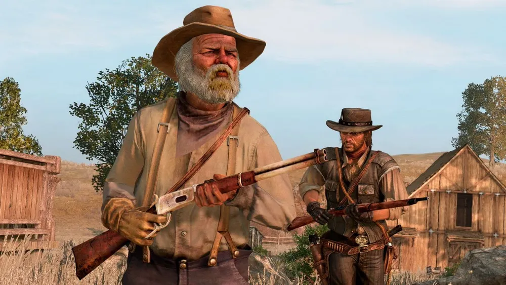 Red Dead Redemption (Nintendo Switch - Цифровая версия) (EU), красный, фото 5