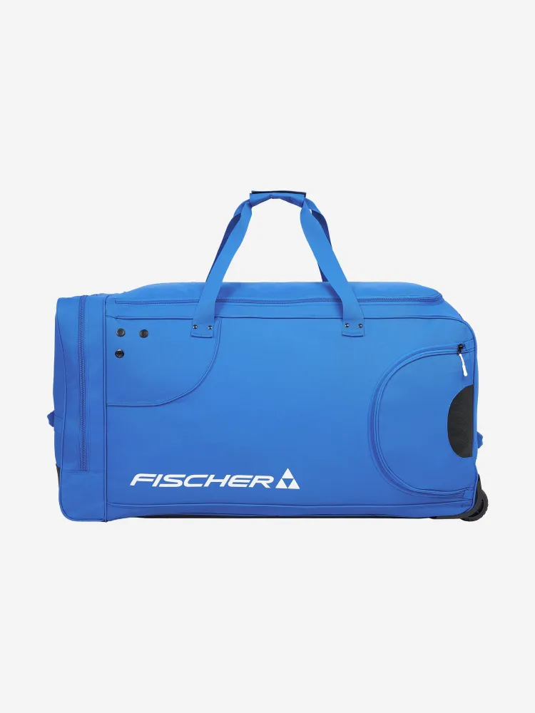 Сумка игрока Fischer Player Bag SR на колесах синяя, синий, фото 2
