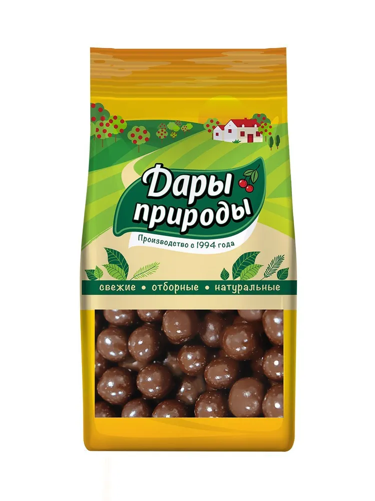 Фундук Дары природы в темном шоколаде, 250 г, 250 г, фото 3