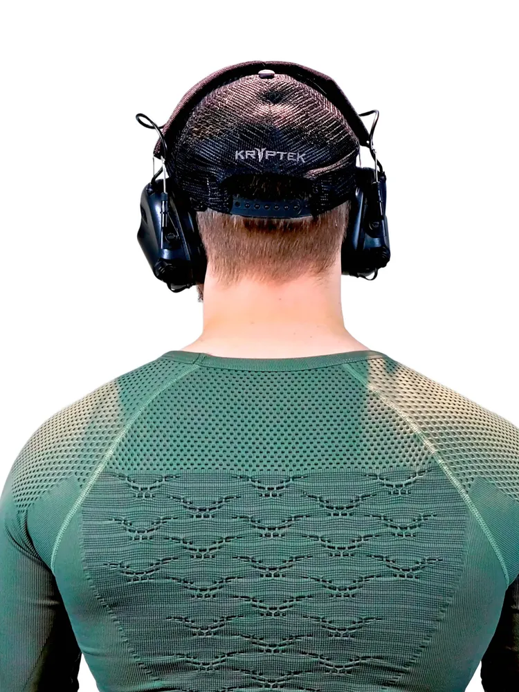 Активные наушники EARMOR M31 Plus BK, для стрельбы, черные, черный, фото 5