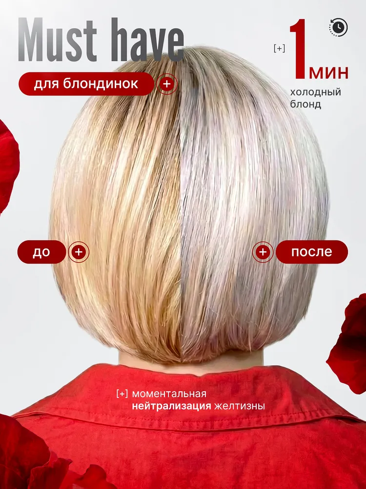 Оттеночный ополаскиватель от желтизны для блондинок C:ehko, желтый, фото 5