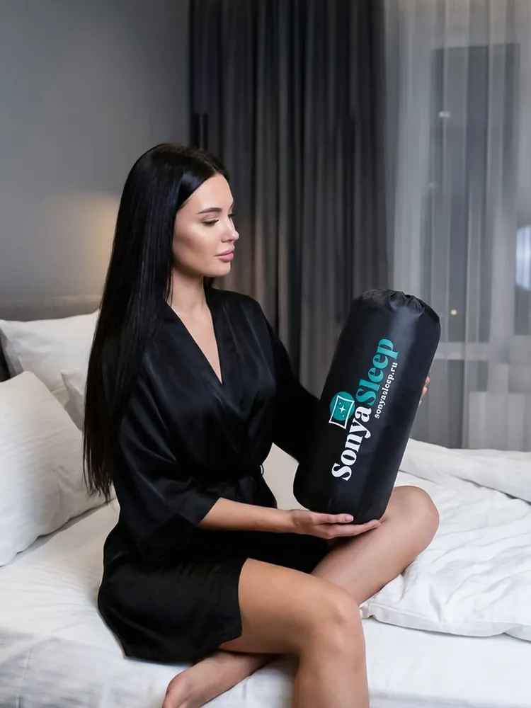 SonyaSleep Ортопедическая подушка 41x61 см, memory foam, высота 16 см, 41x61 см, фото 4