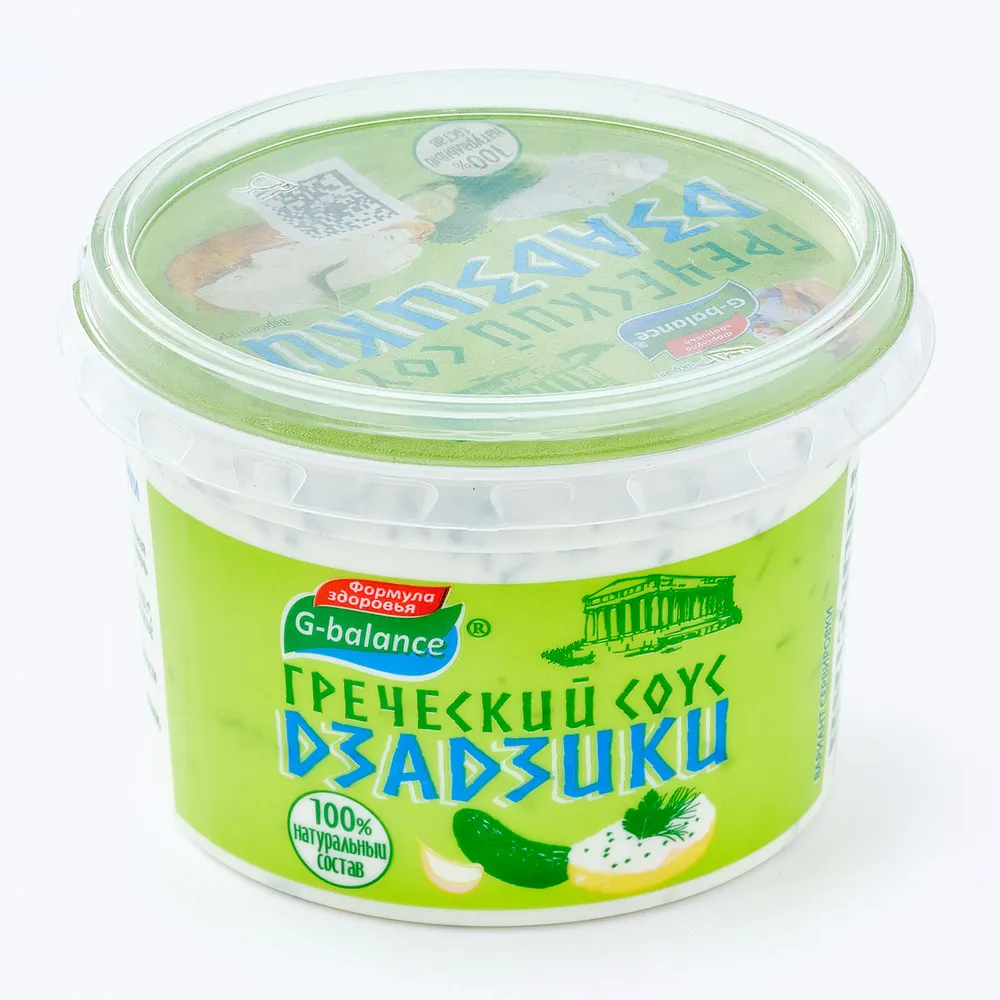 Соус Дзадзики 6-8%, 270 г, G-balance, 270 г