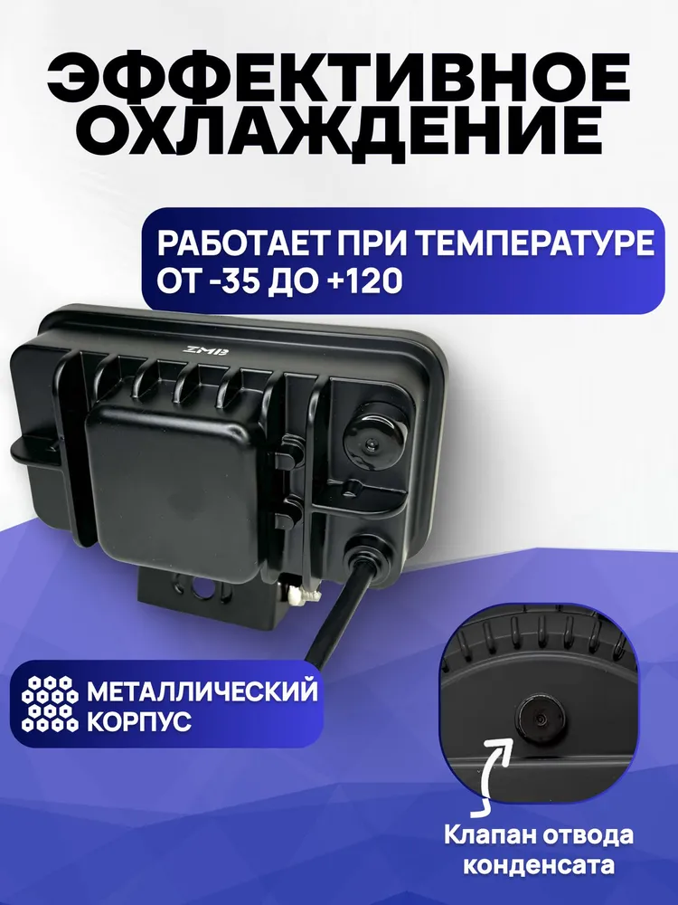Универсальная LED противотуманная фара, led прожектор, вариант, фото 6