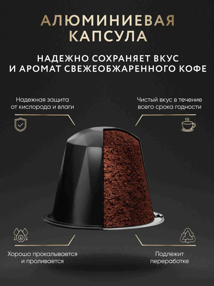 Кофе капсульный Jardin Ristretto, для системы Nespresso, 10 шт, 10 шт, фото 5