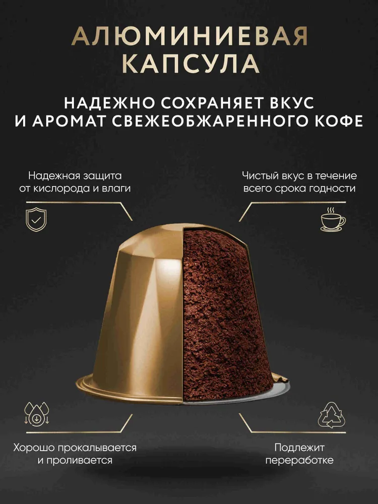 Кофе капсульный Jardin Vivo, для системы Nespresso, 10 шт, 10 шт, фото 5