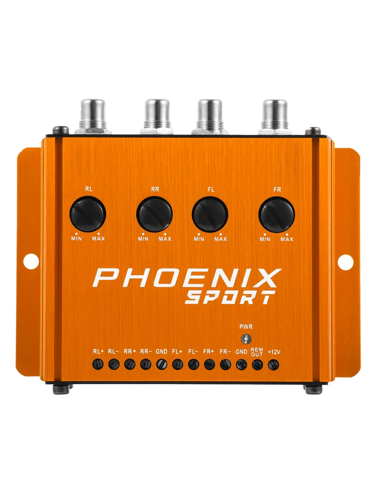 Преобразователь сигнала с высокого уровня на RCA DL Audio Phoenix Sport High Level to RCA Converter 4ch, вариант, фото 6