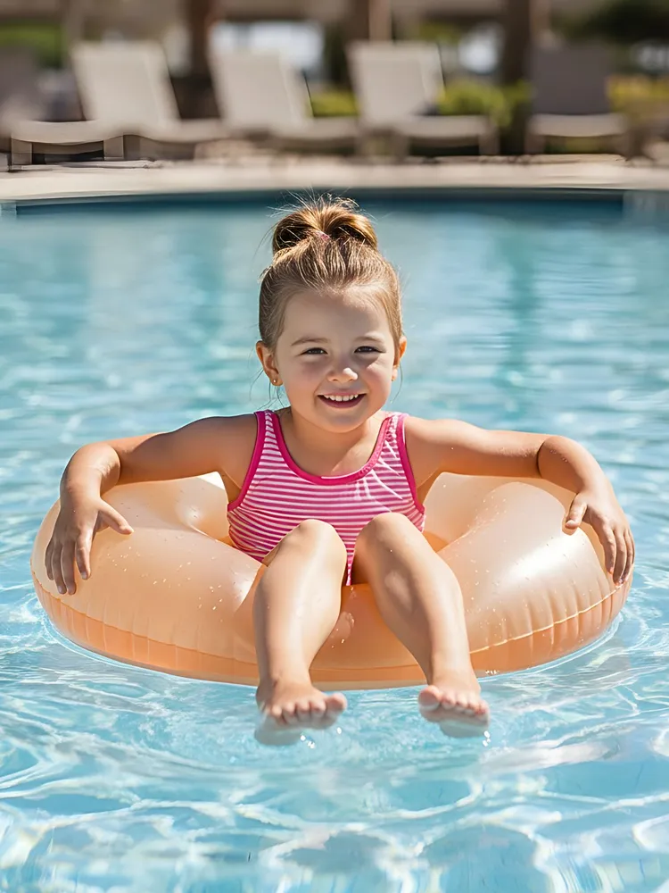 Надувной круг Bestway Frosted Neon Swim Tube, неоновый круг для плавания, свим туб для бассейна и моря, вариант, фото 5