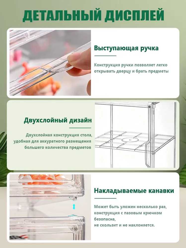 Парник, теплица мини 0.3х0.4 м акрилик, 0.3x0.4 м, фото 5