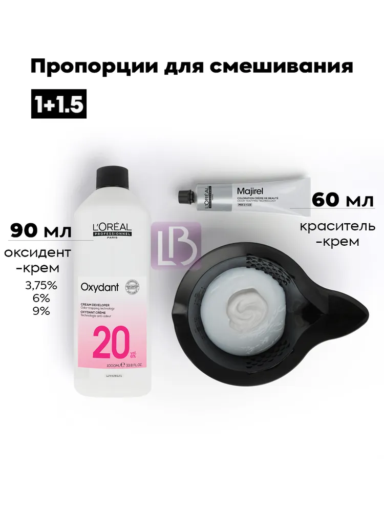MAJIREL 8.0 краситель-крем, светлый блондин глубокий, 60 мл, 60 мл, фото 4