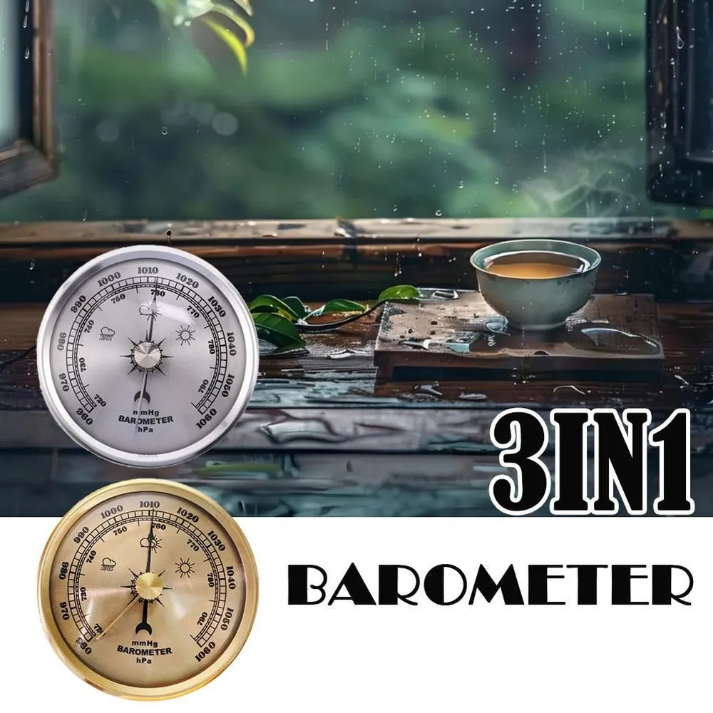 Барометр настенный с термометром и гигрометром, вариант, фото 6