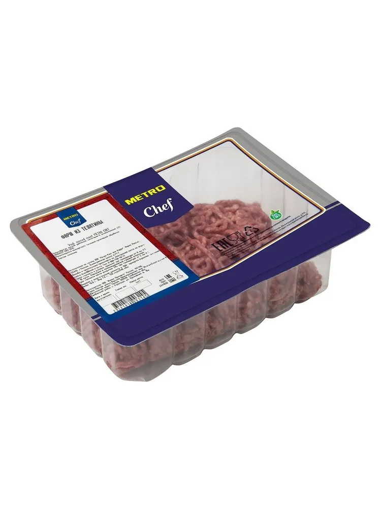 Metro Chef Фарш из телятины Охлажденный, 500г, 500 г, фото 2