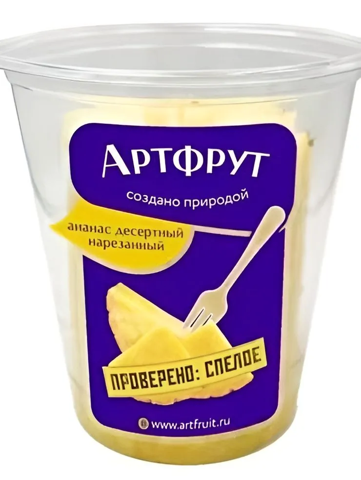 Ананас Artfruit нарезанный 500 г, 500 г