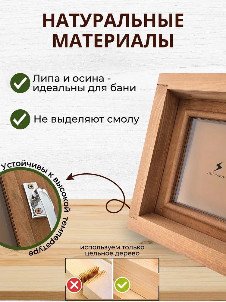40х40 термированная петли справа форточка, окно для бани и дома, деревянное, 40x40, фото 4
