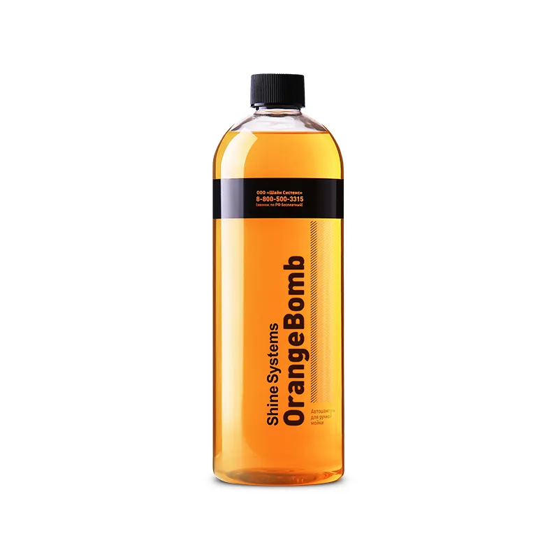 Автошампунь для ручной мойки OrangeBomb Shampoo Shine Systems, 750 мл SS771, 750 мл