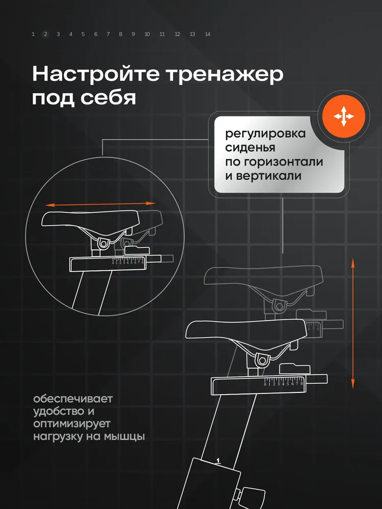 Велотренажер для дома напольный Спин-байк (Сайкл) S370 до 150 кг, 150 кг, фото 2