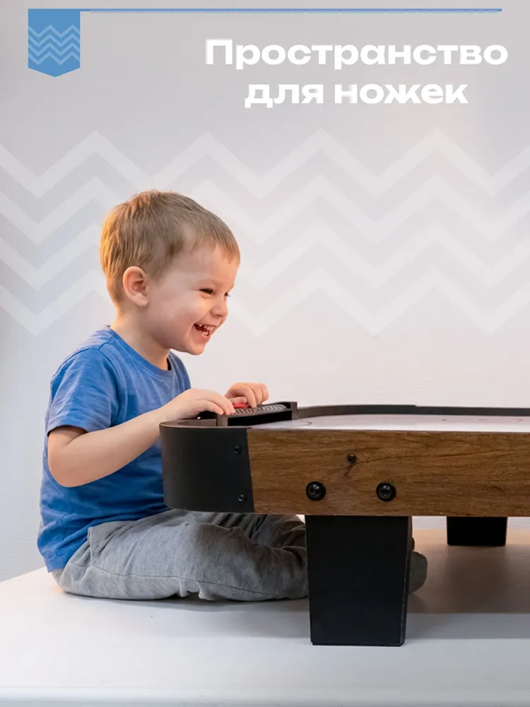 Аэрохоккей настольный, детский Kids Ice 3 фута, вариант, фото 3