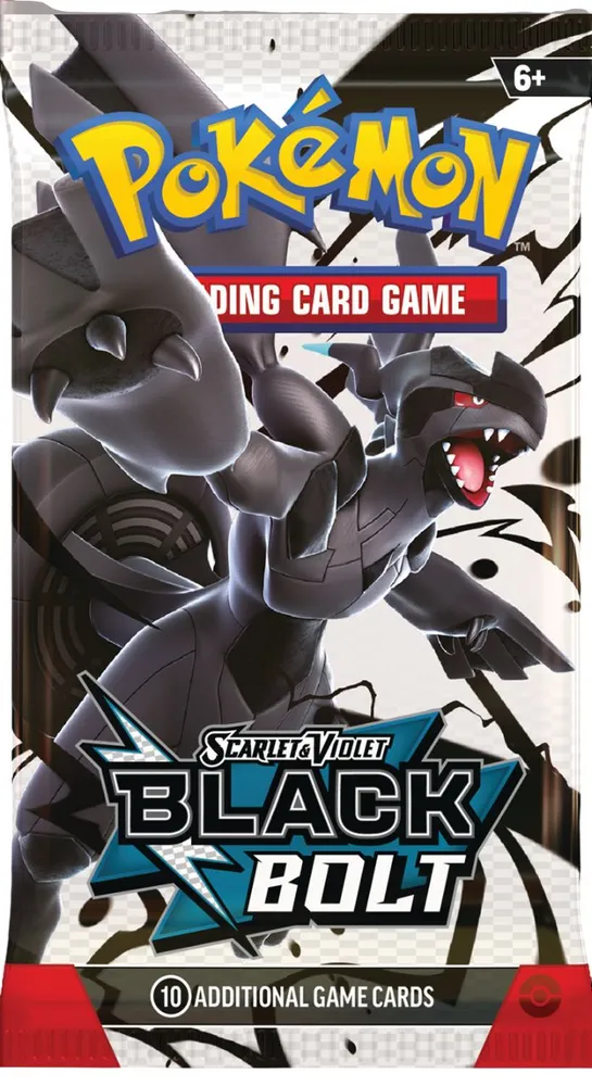 Карточки коллекционные Pokemon, Покемон, Black Bolt, черный, фото 3