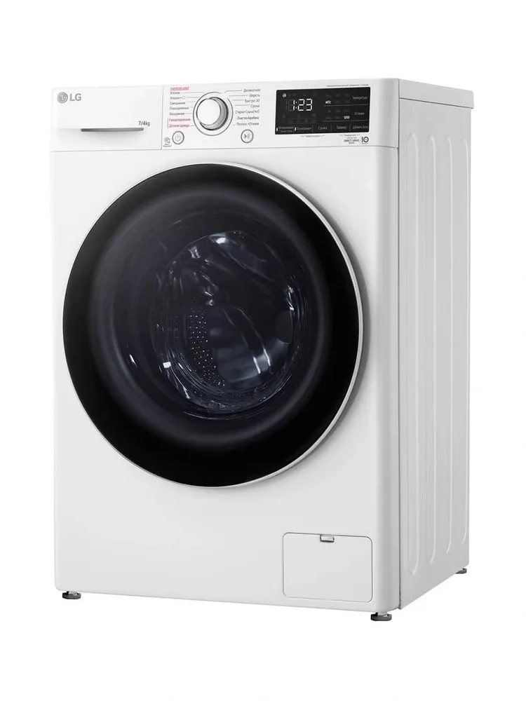 Стиральная машина с сушкой LG F2V3HG0W ,7кг, белый, 7 кг, фото 5