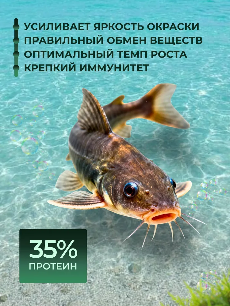 Корм для сомиков аквариумных 30 грамм, вариант, фото 3
