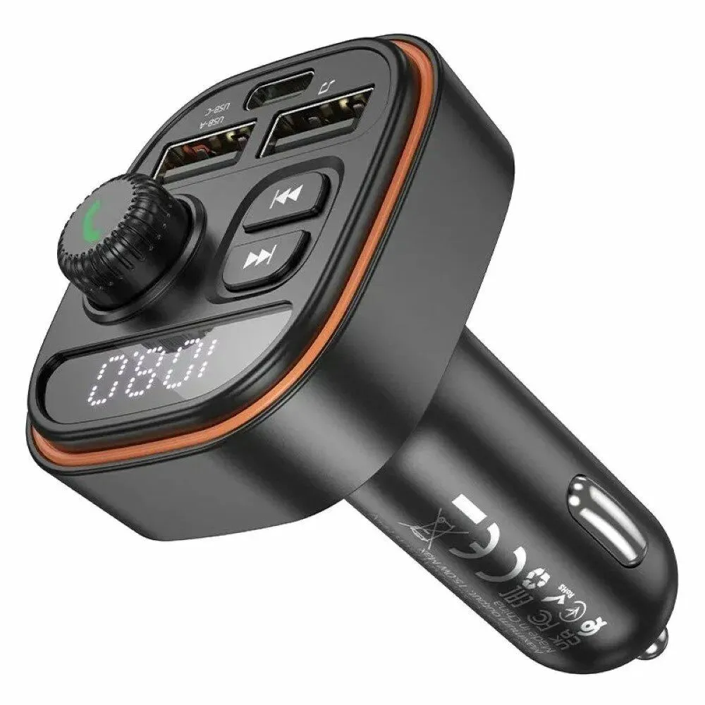 FM-трансмиттер c bluetooth фм модулятор блютус адаптер для авто в прикуриватель, вариант, фото 5