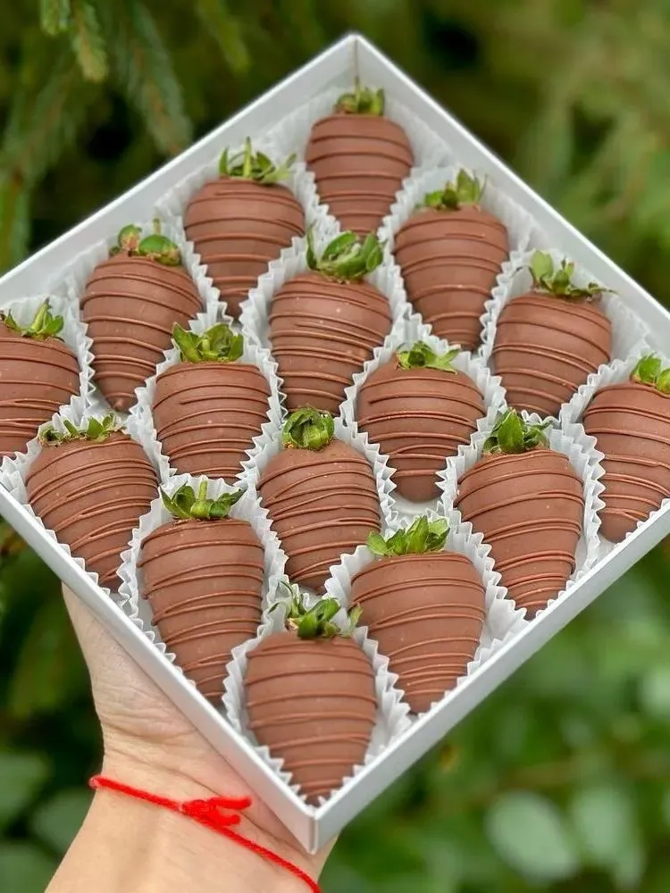 Клубника в шоколаде АМЕЛИ Набор в коробке "Choco" - S, вариант, фото 3