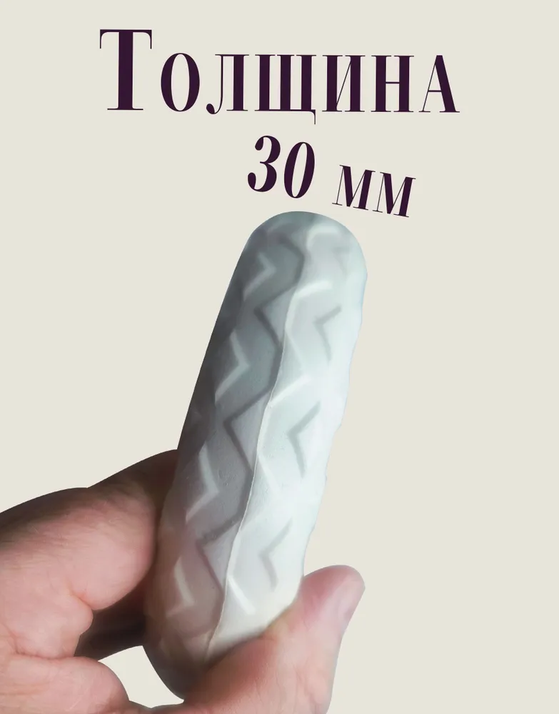 Колесо для сумки тележки 160 мм, толщина 30 мм, диаметр оси 8 мм, красное, полипропилен, красный, фото 5