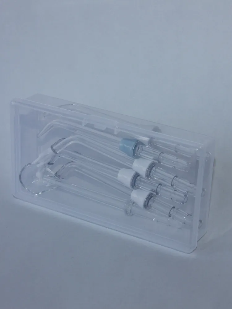 Насадки для ирригатора WaterFloss WF-350 / 6 насадок в кейсе / ирригатор для зубов, вариант, фото 6