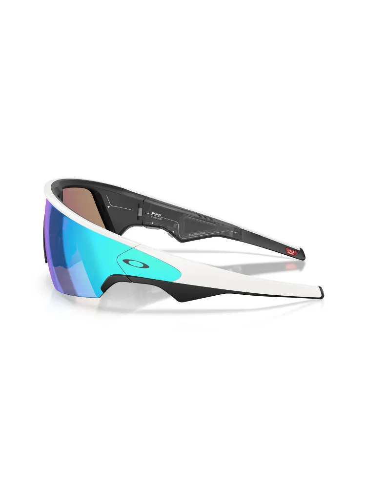 Умные очки Oakley Vanguard, линзы PRIZM Sapphire, оправа White / Meta*, белый, фото 4