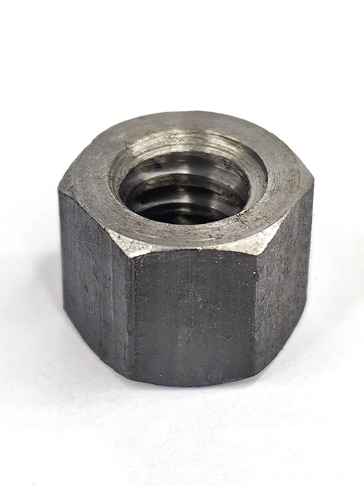 Трапецеидальная гайка стальная шестигранная KSHM16x4, 16x4, фото 3