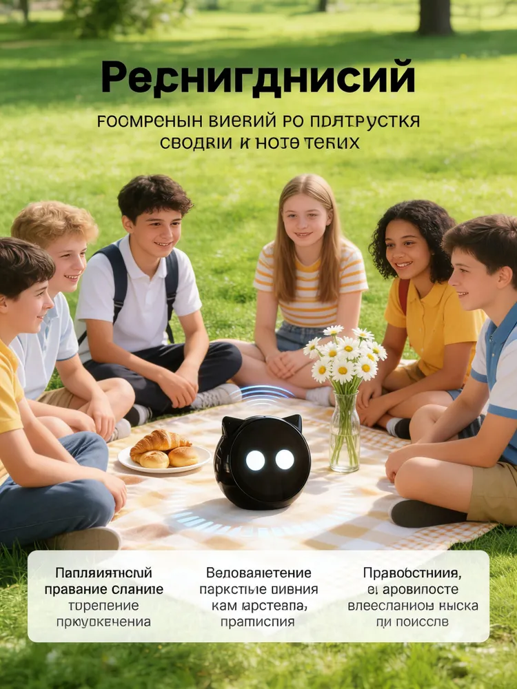 Мур-ИИ Pro Умный ИИ-питомец с душой, вариант, фото 4