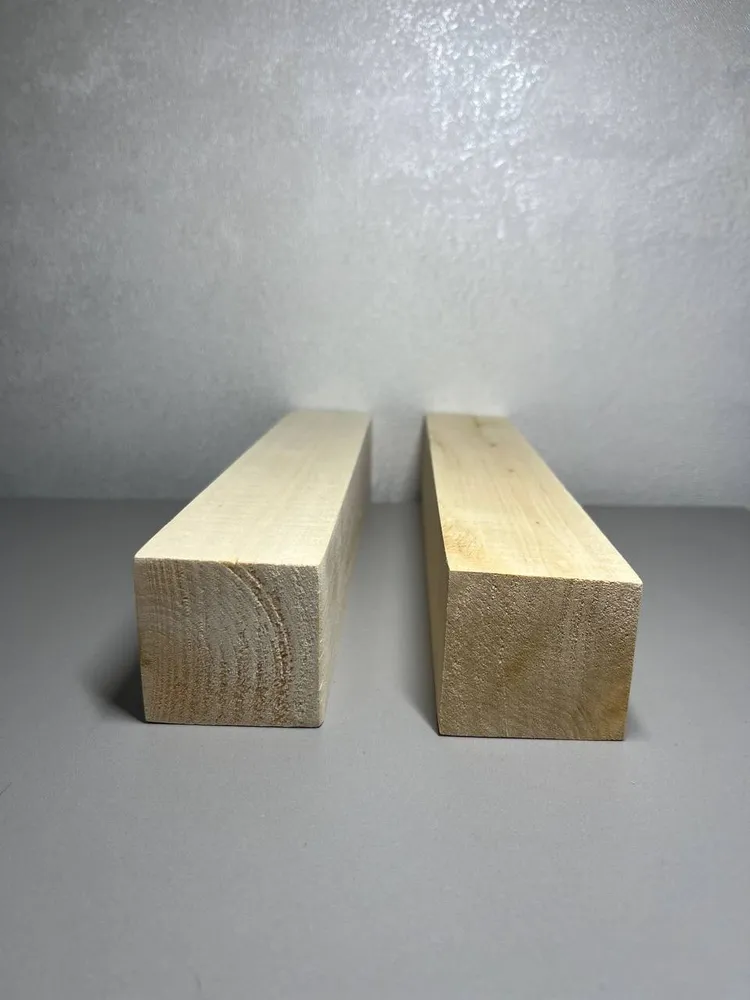 Заготовки бруски липовые для творчества 60x60x120 2 шт, 60x60x120, 2 шт, фото 2