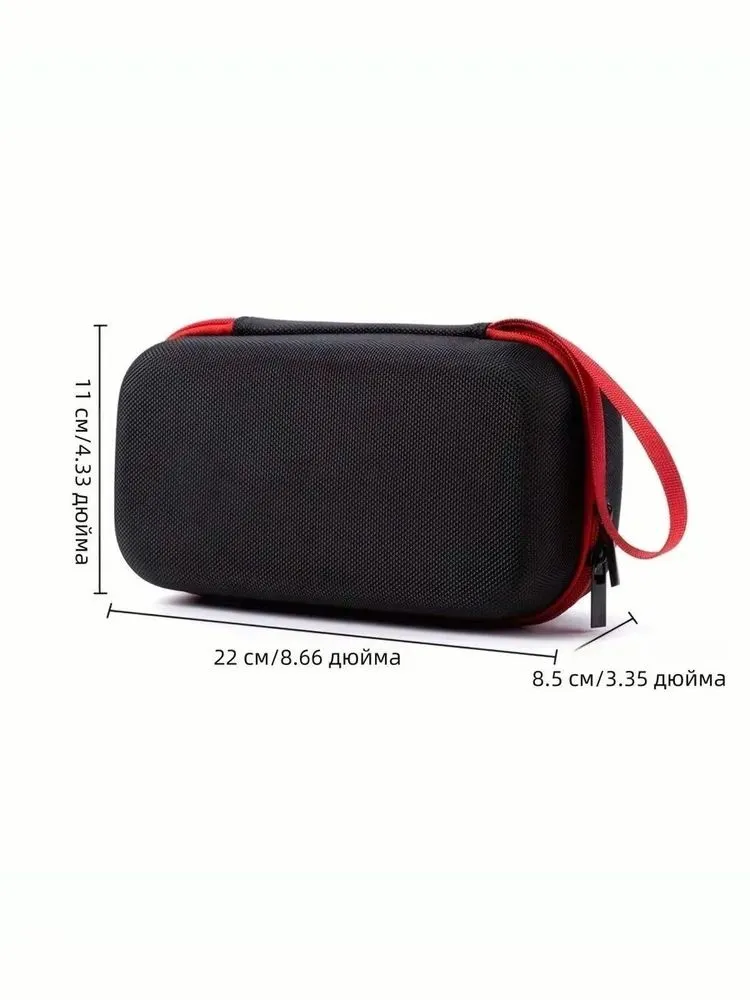Кофр для хранения вещей 12x8.5x22 см 1 шт с крышкой черный, 12x8.5x22 см, 1 шт, фото 4