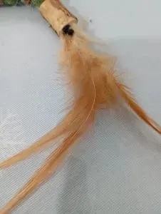 Игрушка для кошек / ПАЛОЧКА МАТАТАБИ с шариками кошачьей МЯТЫ и перьями, вариант, фото 3