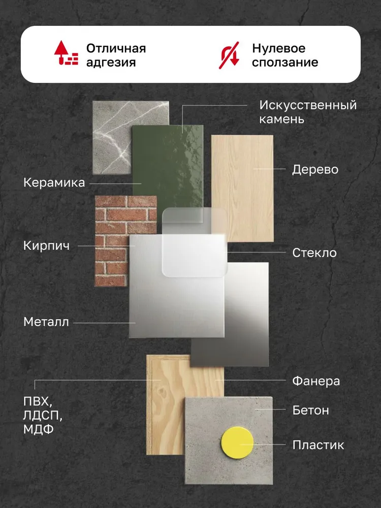 Клей каучуковый жидкие гвозди 400гр Domofoam, прозрачный, 400 г, фото 5