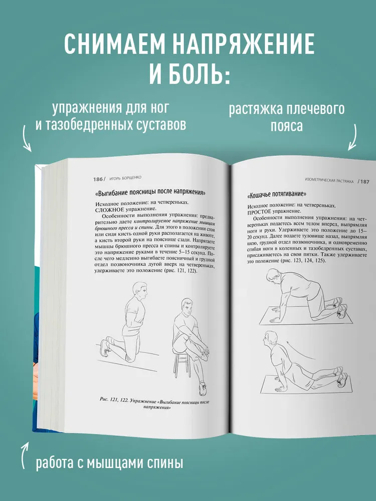 Изометрическая растяжка. Программа для избавления от боли во всем теле | Борщенко Игорь Анатольевич, вариант, фото 5